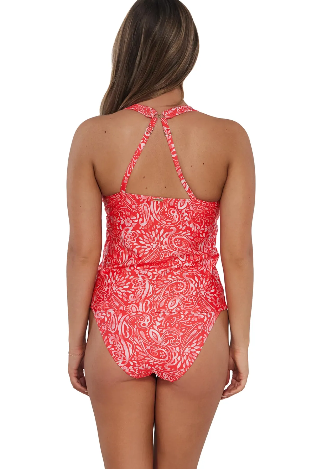 Sunsets Tank|Tankinis-Elsie Underwire Tankini Top (E-H Cup)