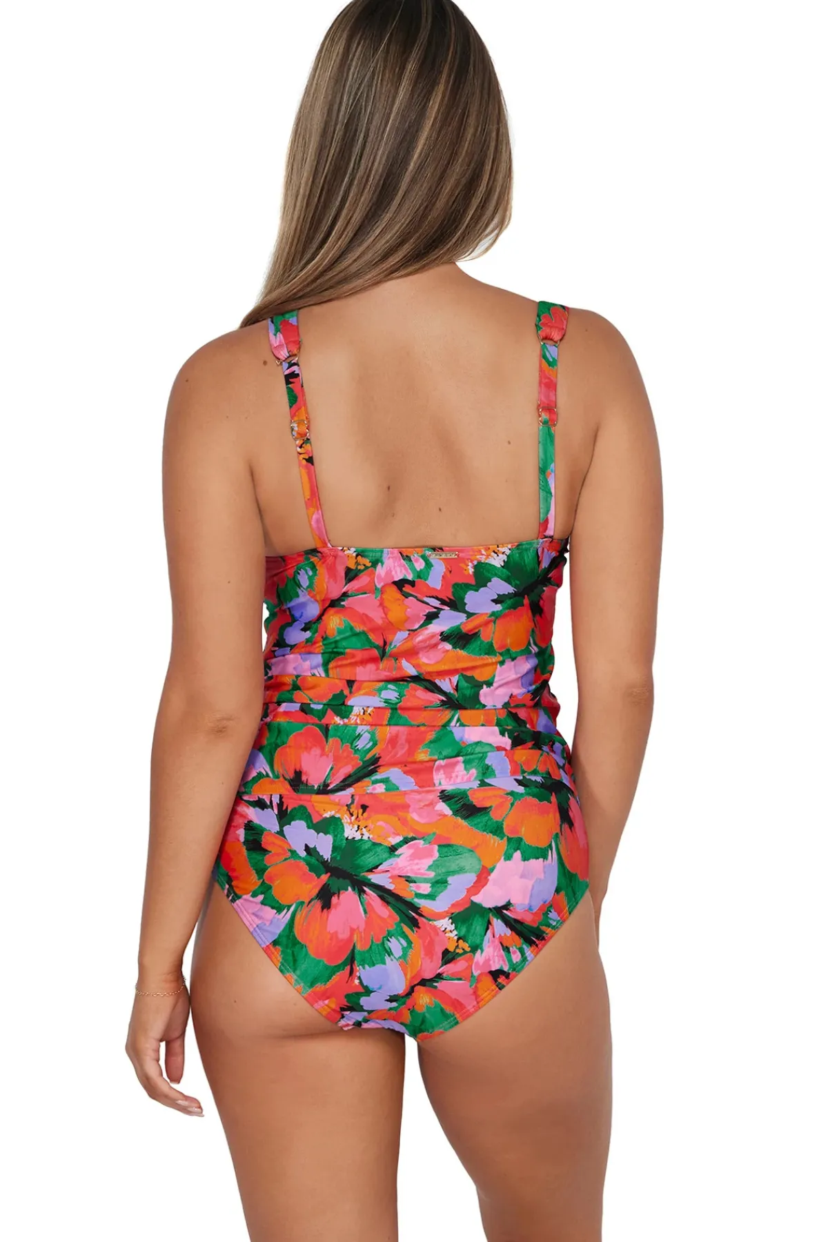 Sunsets Tank|Tankinis-Elsie Underwire Tankini Top (D+ Cup)