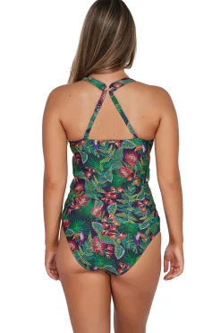 Sunsets Tank|Tankinis-Elsie Underwire Tankini Top (D+ Cup)