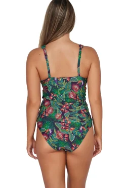 Sunsets Tank|Tankinis-Elsie Underwire Tankini Top (D+ Cup)