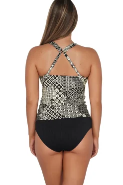 Sunsets Tank|Tankinis-Elsie Underwire Tankini Top (D+ Cup)