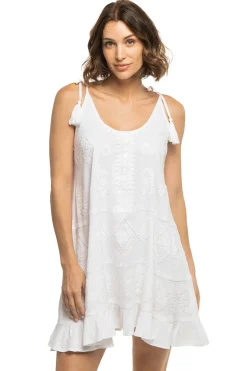 Elan Sundresses-Embroidered Mini Dress