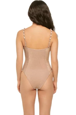 Devon Windsor High Leg|Plunge-Evangeline One Piece Swimsuit