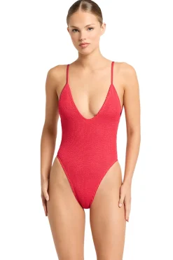 Bond-Eye High Leg|Plunge-Everly One Piece Swimsuit