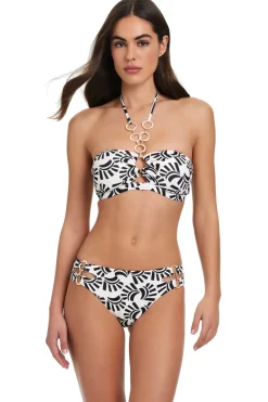 Red Carter Halter|Bikinis-Eye Catcher Halter Bandeau Bikini Top
