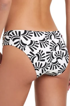 Red Carter High Waist|Bikinis-Eye Catcher Hipster Bikini Bottom