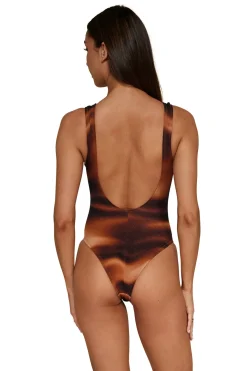 B. Swim High Neck|High Leg-Fata Morgana One Piece