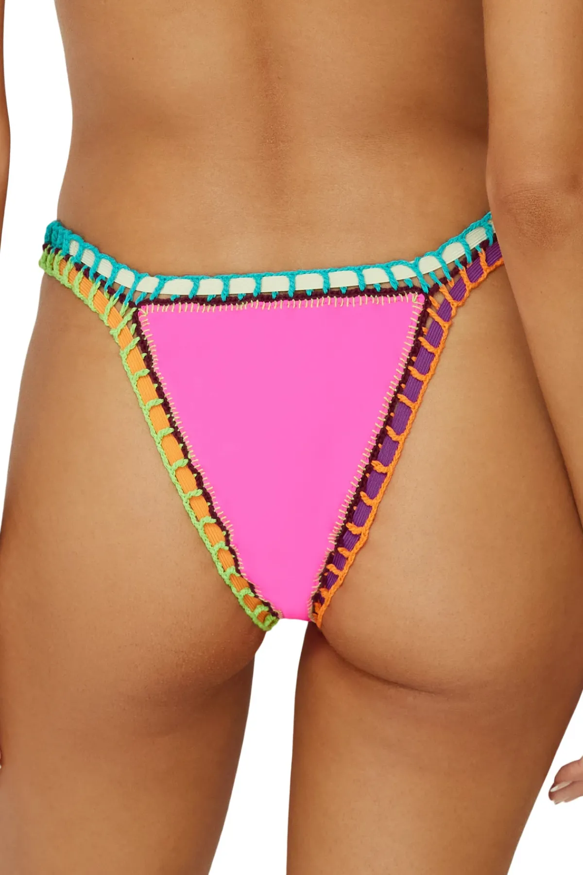 PQ X Ferrarini High Leg|Brazilian / Cheeky-Ferrarini Brazilian Bikini Bottom
