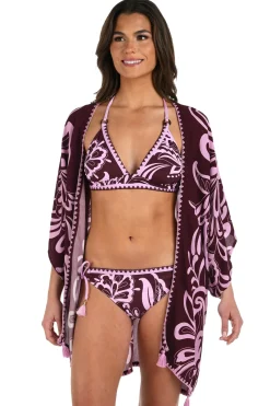 La Blanca Kimonos / Robes-Fiji Flora Kimono