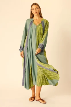 Natalie Martin Sundresses-Fiore Silk Maxi Dress