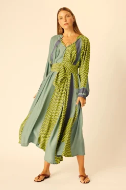 Natalie Martin Sundresses-Fiore Silk Maxi Dress