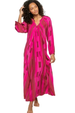 Natalie Martin Sundresses-Fiore Silk Maxi Dress