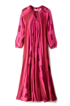 Natalie Martin Sundresses-Fiore Silk Maxi Dress
