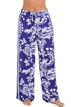 Sunshine 79 Bottoms-Flower Trip Pants