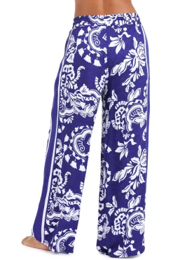 Sunshine 79 Bottoms-Flower Trip Pants
