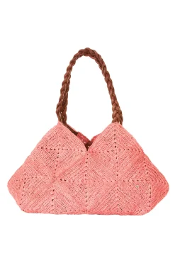 Florabella Bags-Foggia Raffia Tote