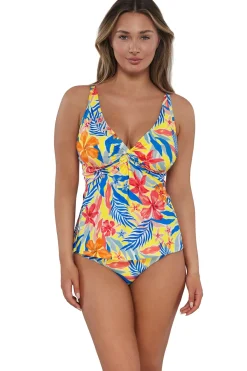 Sunsets Tank|Tankinis-Forever Underwire Bra Tankini Top (D+ Cup)