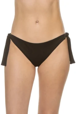 MaxSwim Tie Side|Hipster-Frankie Textured Tie Side Hipster Bikini Bottom