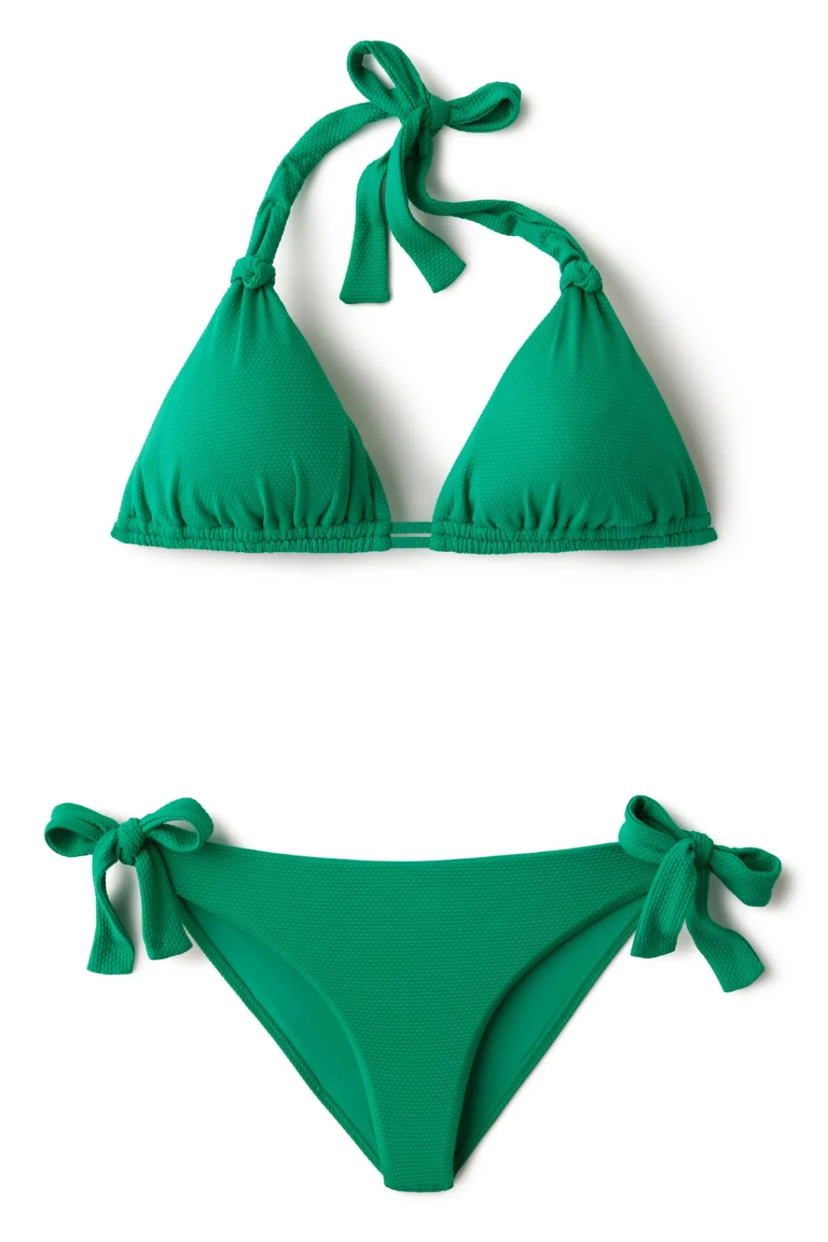 MaxSwim Tie Side|Hipster-Frankie Textured Tie Side Hipster Bikini Bottom