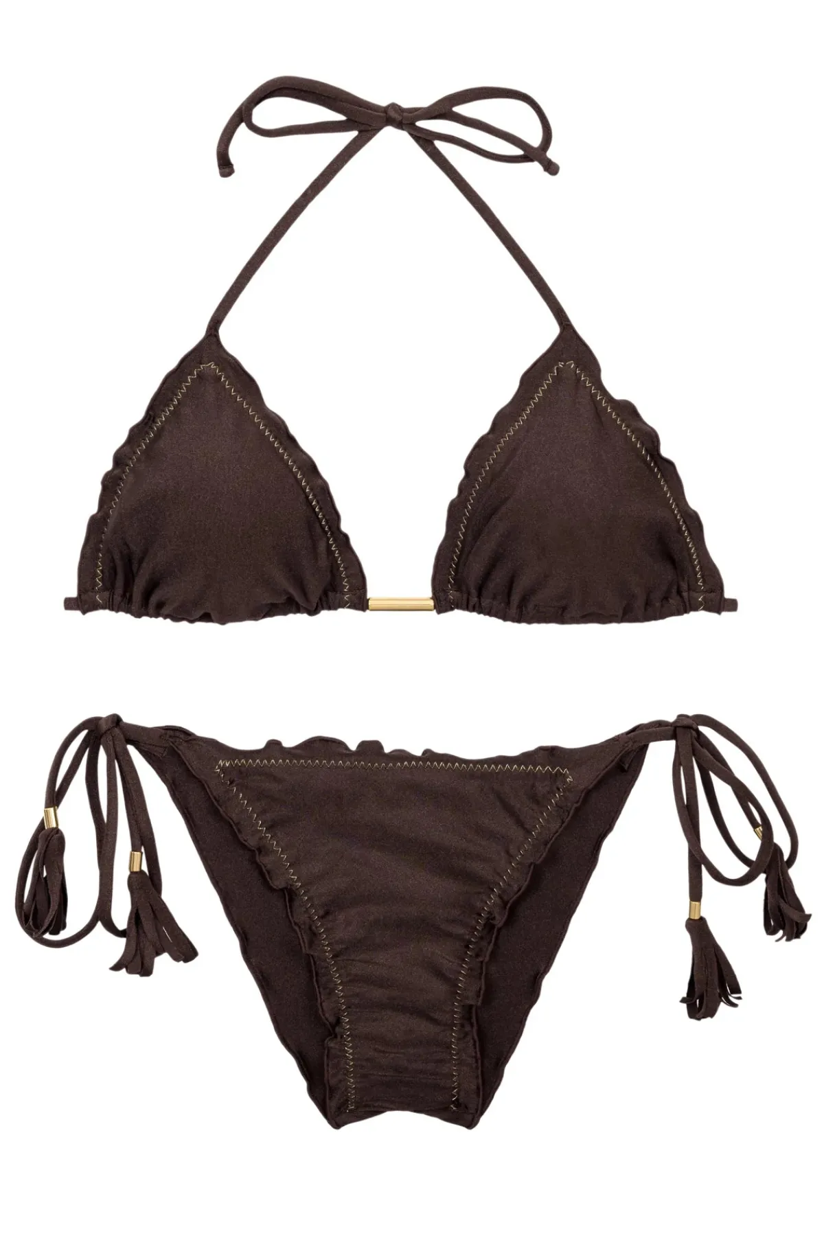 Rio de Sol Tie Side|Brazilian / Cheeky-Frufru Brazilian Bikini Bottom