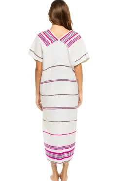 Lemlem Caftans-Gasira Plunge Caftan