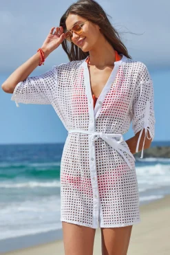 Becca by Rebecca Virtue Matching Sets|Shirt Dresses-Gauzy Tunic