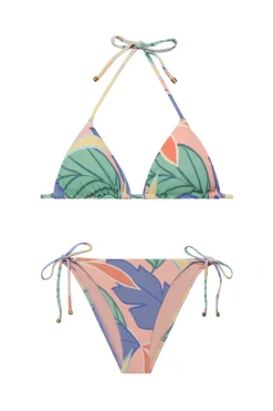 Vitamin A Triangle|Halter-Gia Sliding Triangle Bikini Top
