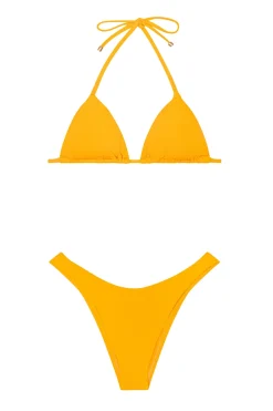 Vitamin A Triangle|Halter-Gia Sliding Triangle Bikini Top