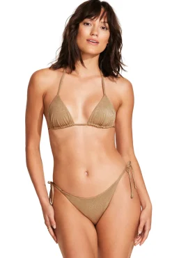 Vitamin A Triangle|Halter-Gia Sliding Triangle Bikini Top