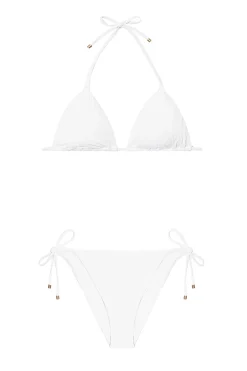 Vitamin A Triangle|Halter-Gia Sliding Triangle Bikini Top