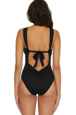 Becca by Rebecca Virtue Monokini / Cut Out|High Neck-Gracelyn High Neck One Piece Swimsuit