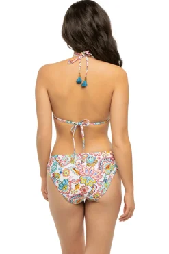 La Blanca Triangle|Halter-Gypsy Soul Halter Triangle Bikini Top