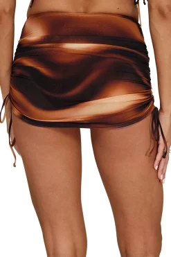 B. Swim Skirted|High Waist-Hadal High Waist Skirted Bottom
