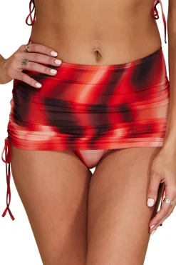 B. Swim Skirted|High Waist-Hadal High Waist Skirted Bottom