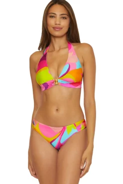 Trina Turk Triangle|Halter-Halter Bikini Top