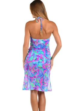 Sunshine 79 Sundresses-Halter Midi Dress