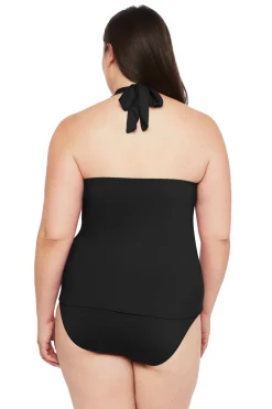 La Blanca Halter|Tankinis-Halter Tankini Top