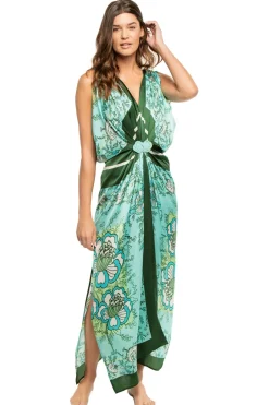 Verandah Sundresses-Hand Draped Long Gown