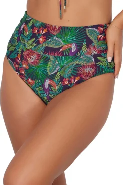 Sunsets High Waist|Bikinis-Hannah High Waist Bikini Bottom