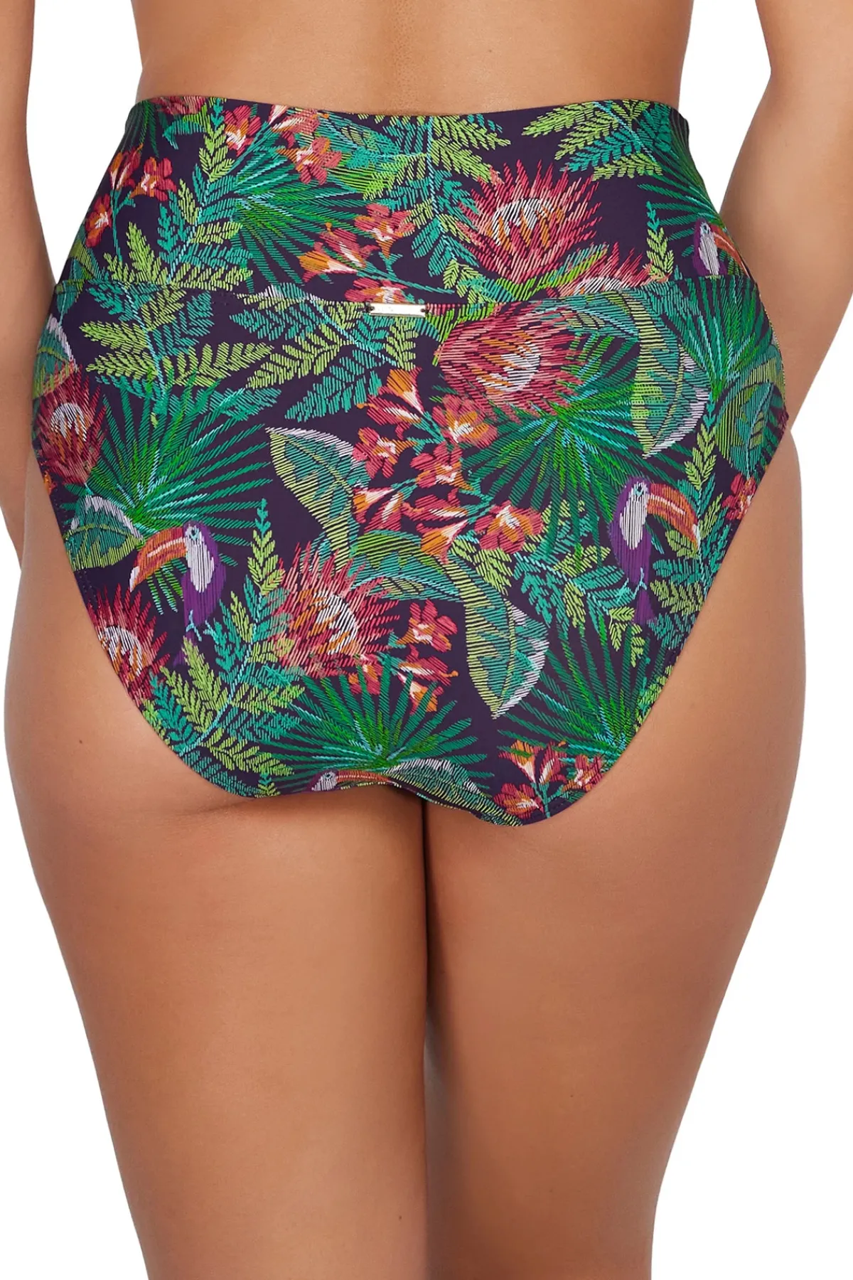 Sunsets High Waist|Bikinis-Hannah High Waist Bikini Bottom