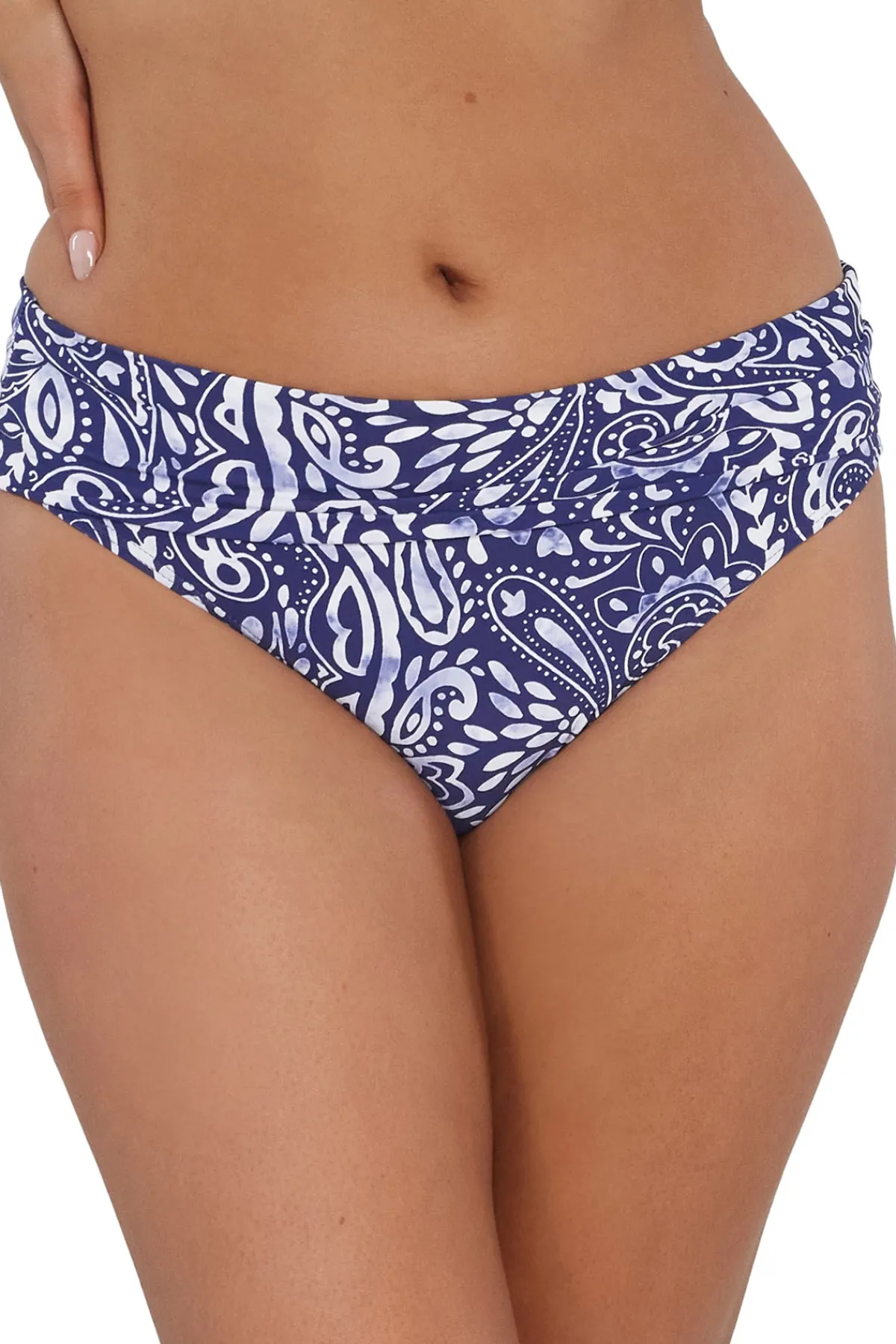 Sunsets High Waist|Bikinis-Hannah High Waist Bikini Bottom