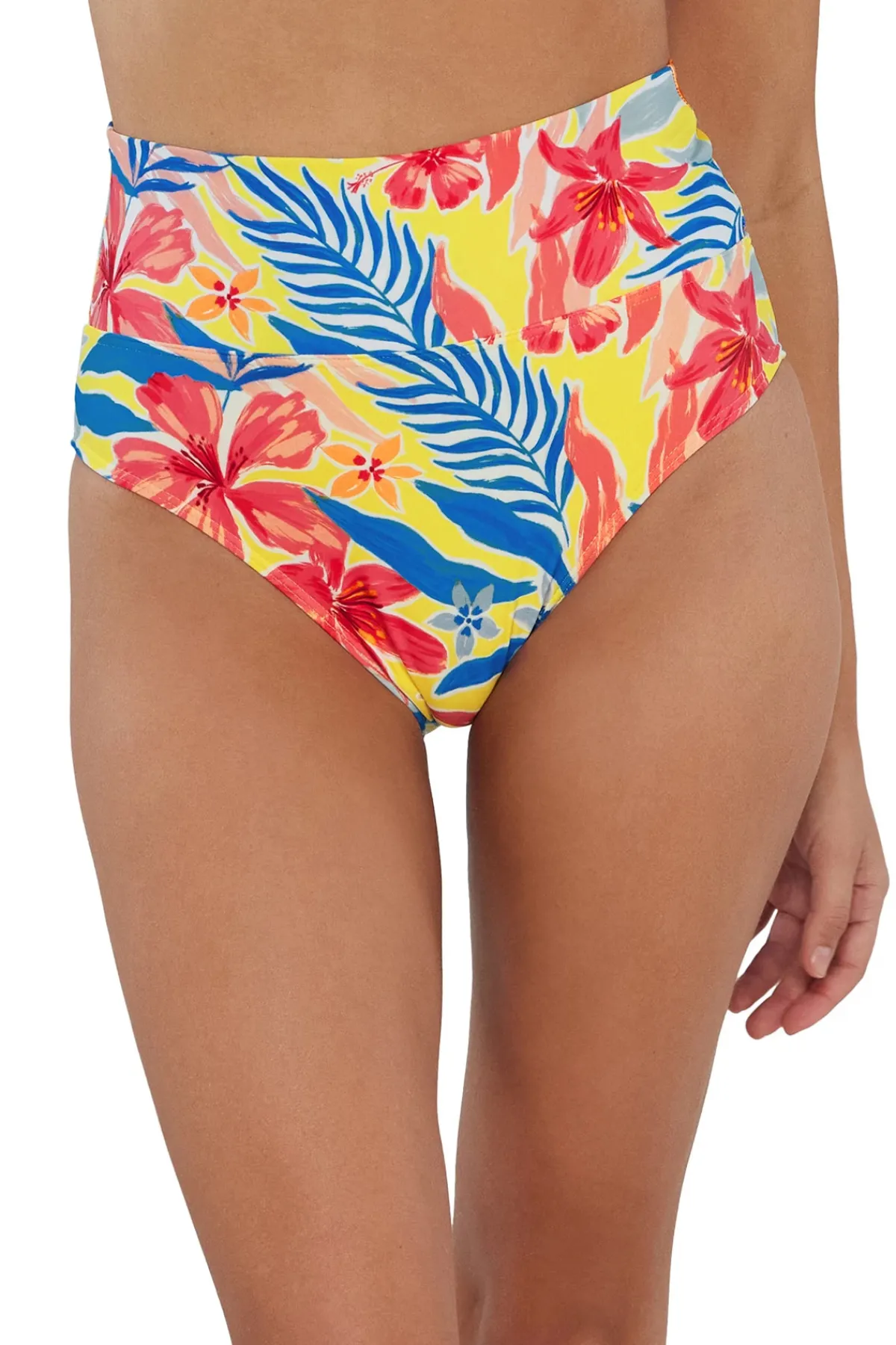 Sunsets High Waist|Bikinis-Hannah High Waist Bikini Bottom