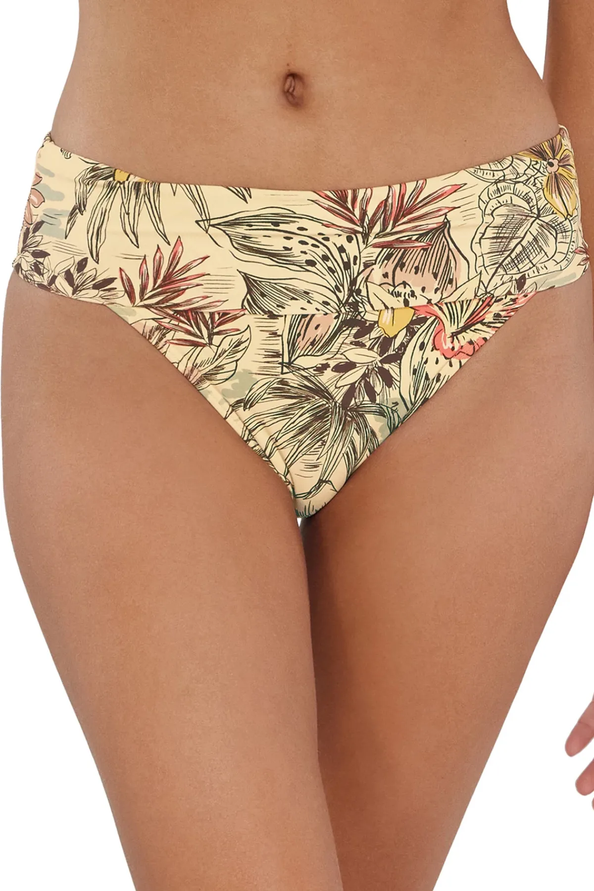 Sunsets High Waist|Bikinis-Hannah High Waist Bikini Bottom