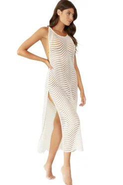 PQ Swim Sundresses-Harbor Doily Midi Dress