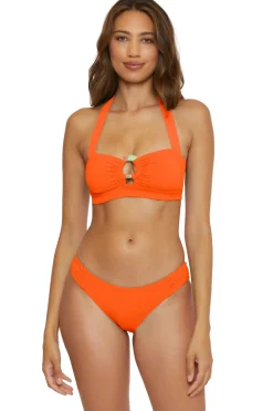 Becca by Rebecca Virtue Halter|Bandeau-Harmony Bandeau Bikini Top