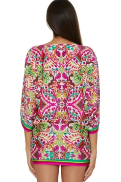 Trina Turk Tunics-Hawaiian Garden Tunic