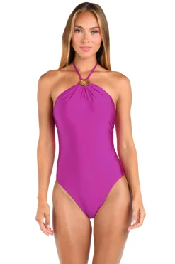 Sunshine 79 High Neck|High Leg-High Neck One Piece Swimsuit