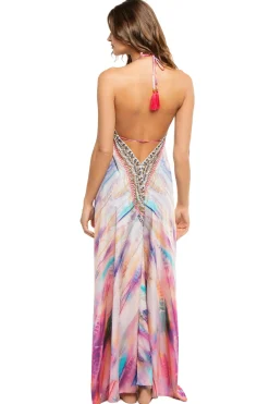 La Moda Sundresses-Hi-Low Maxi Dress