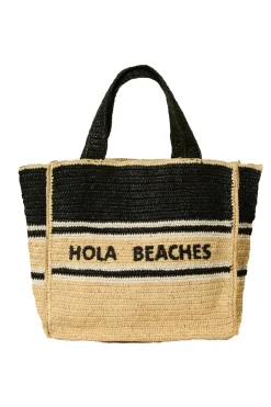 BTB Los Angeles Bags-Hola Beaches Boxy Tote