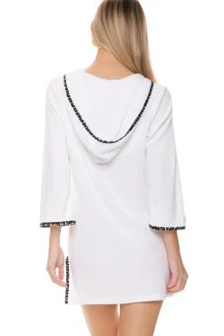 Helen Jon Tunics-Hooded Terry Cover-Up